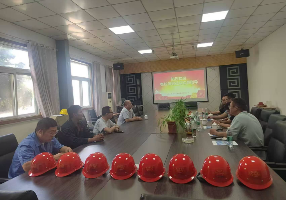 312国道常州横林x塘东D工E?G312-SG2标项目领D临我公司视察